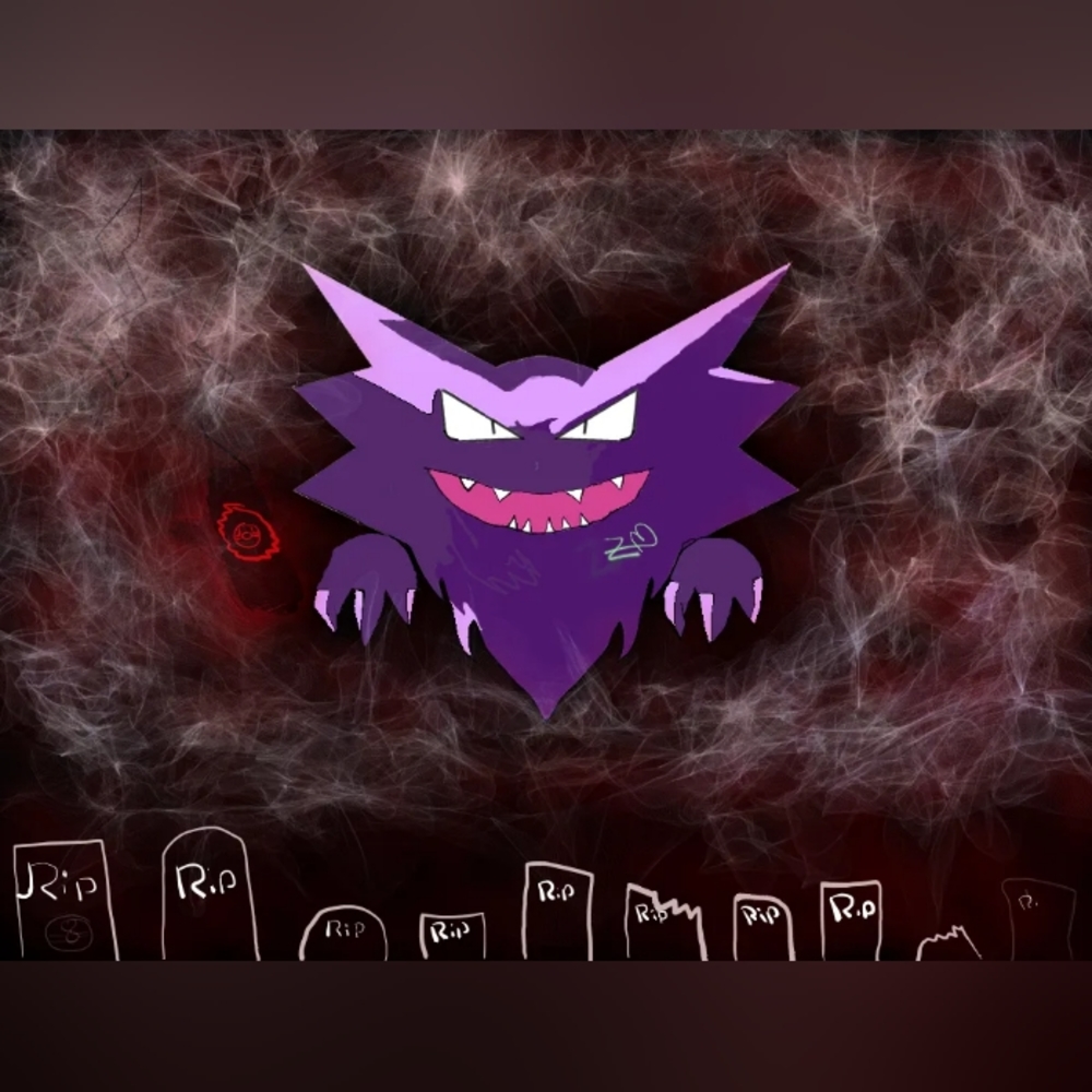 Haunter of the Graveyard drawing